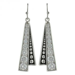 Montana Silversmiths Western Deco Trail Earrings (ER3640)